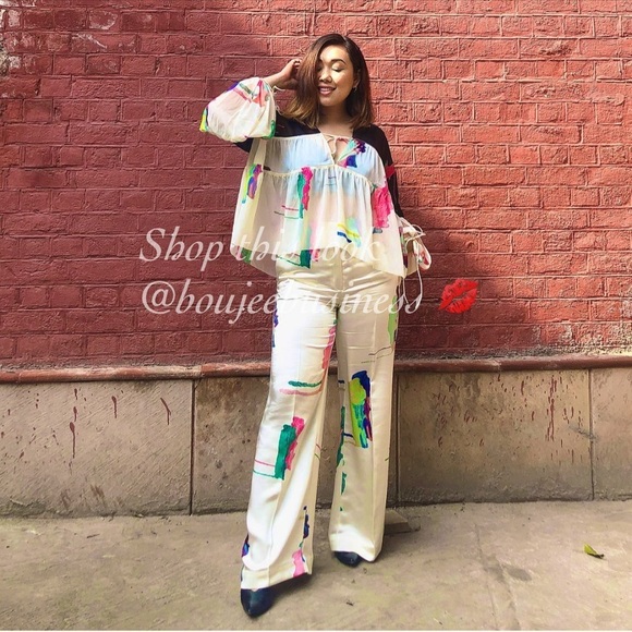 H&M Wide-Cut Chiffon Blouse - Picture 6 of 8